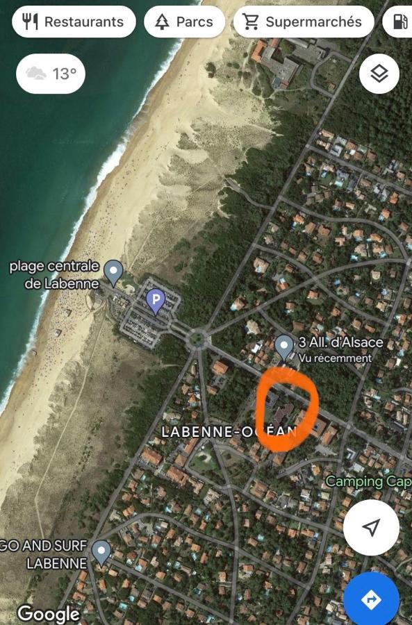 Labenne Ocean - Joli Appt Avec Terrasse -T2 300M Plage Экстерьер фото